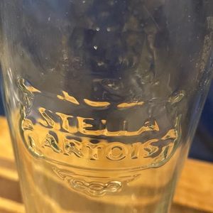 clear glass stella artois